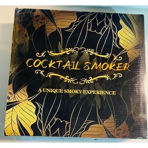Cocktail Smoker Kit-Old-Fashioned Drink Smoker with Torch. 8 kinds of wood chips